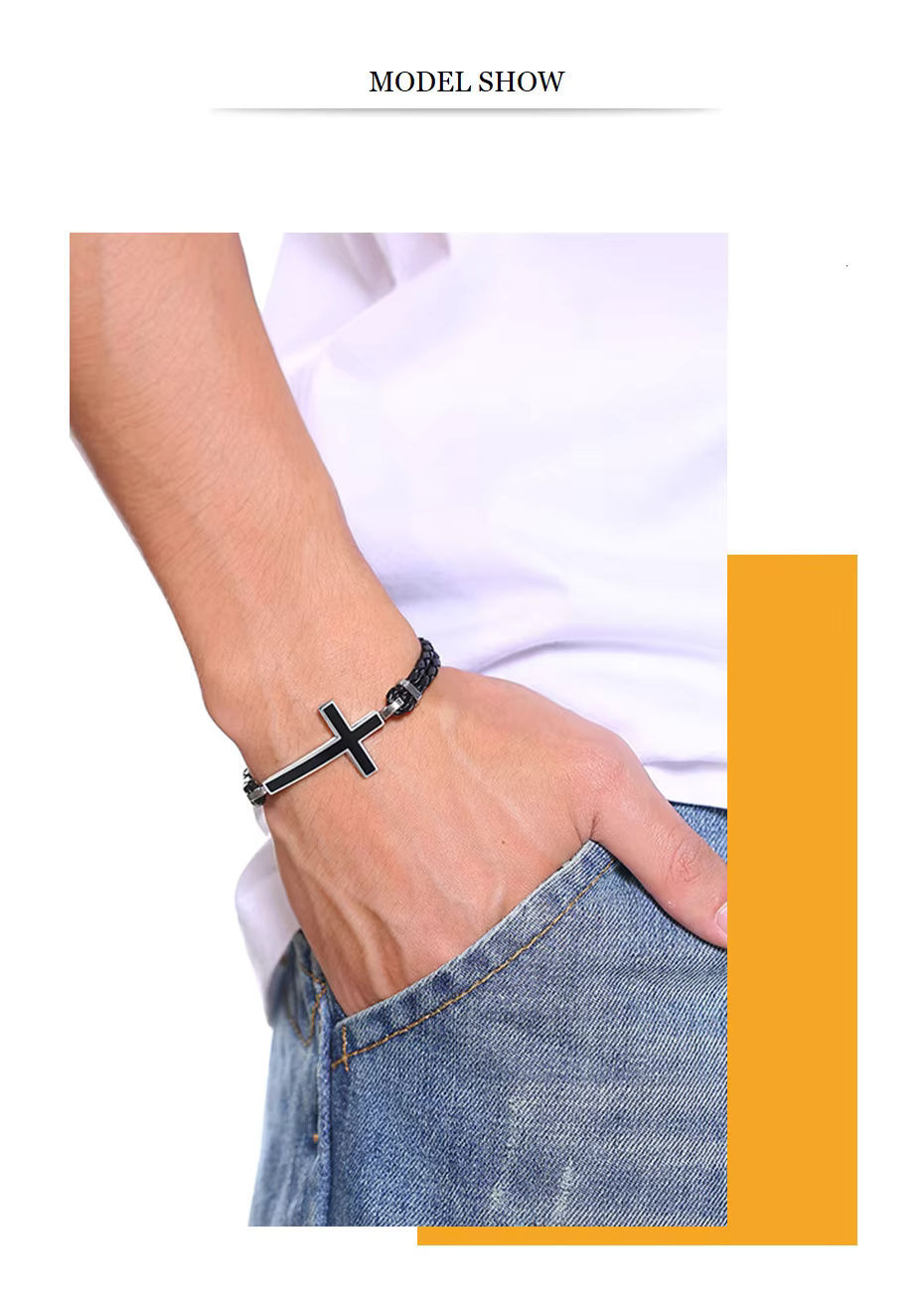 Thumbnail: Sideways Cross Charm