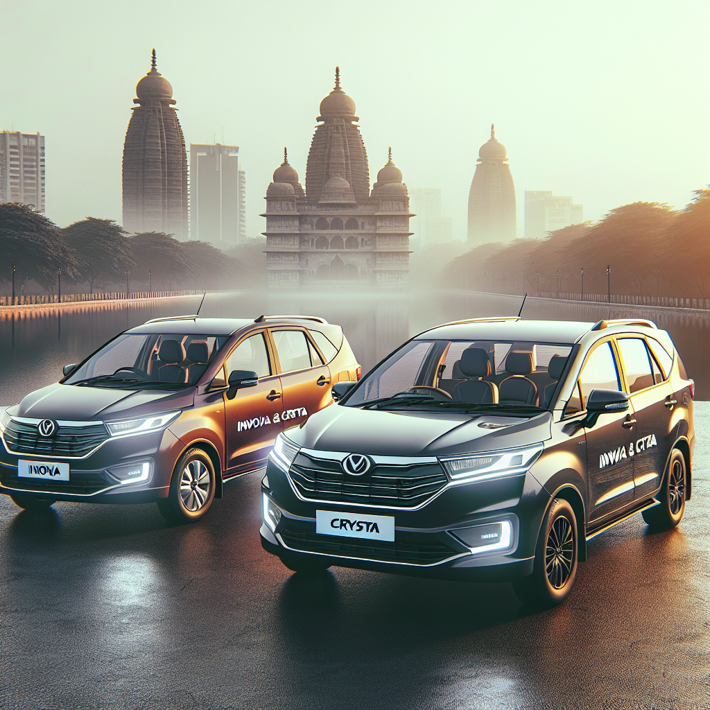 Innova and Crysta Car