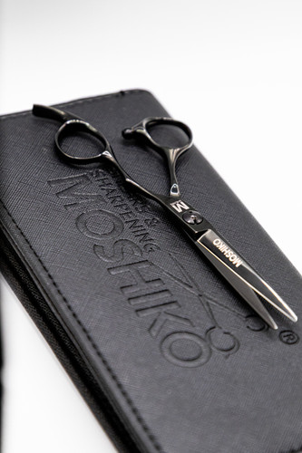 Black Ultralight Professional Hair Cutting Shears – 5.5”, 6.0