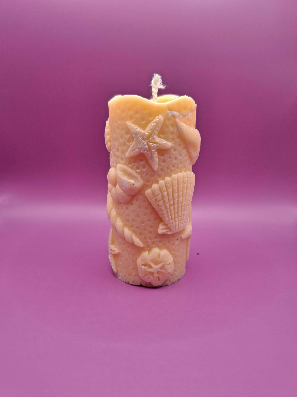 Bougie coquillage