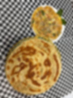 Omelette and Paratha