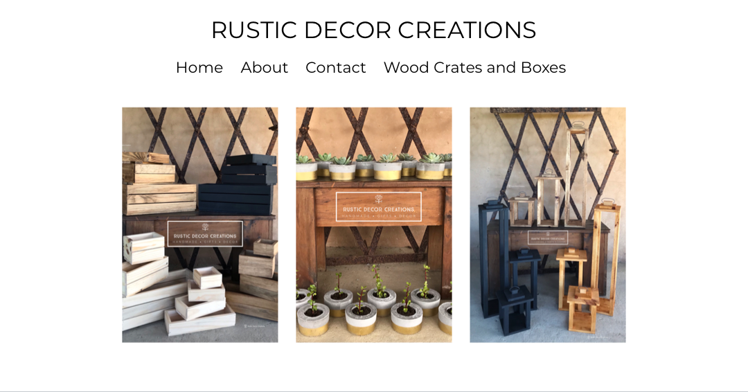 Rustic Rae Creations Home Decor | Rustic Decor Creations | South Africa