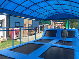 Outdoor trampolína Blue 08