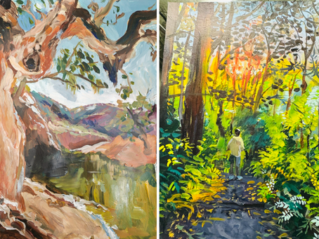 Two Students Selected as Finalists in The Young Paddo Art Prize