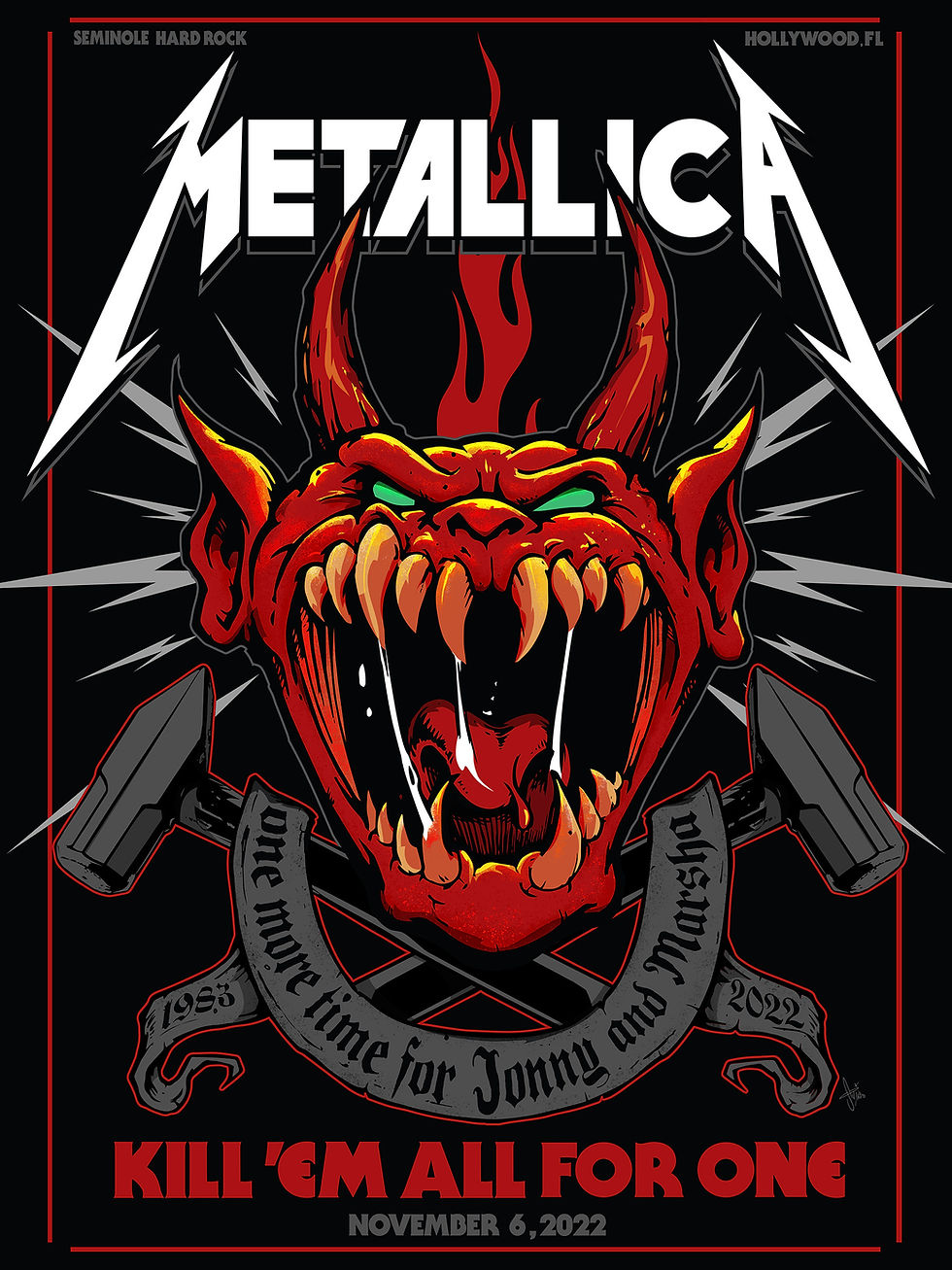Metallica_Seminole_Demon_poster