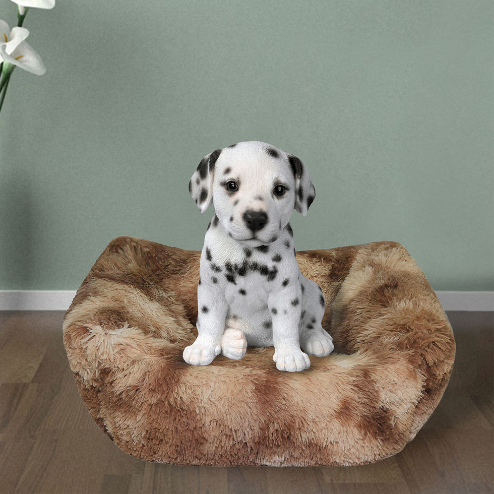 Thumbnail: Happycare Tex Fluffy Fur Rectangle Pet Bed