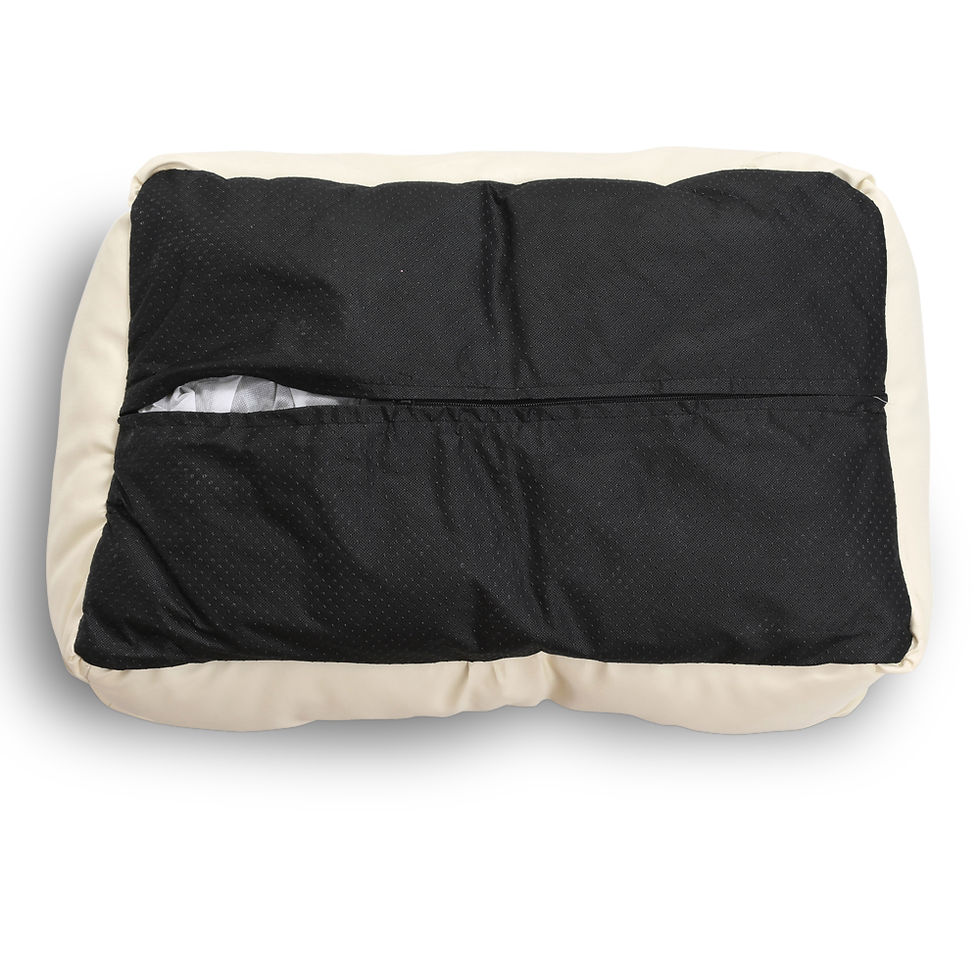 Thumbnail: Happycare Tex Luxury All Sides Faux leather Rectangle Pet Bed