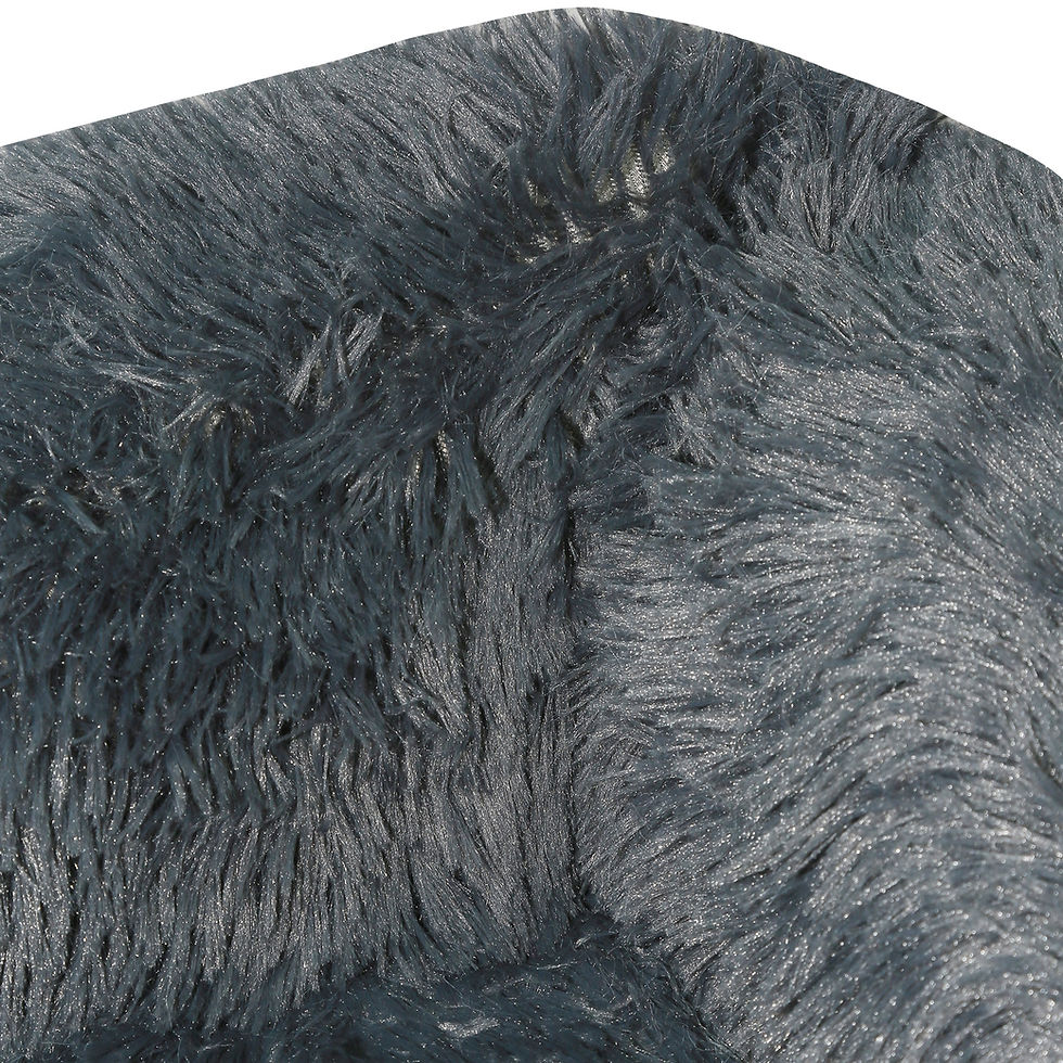 Thumbnail: Happycare Tex Fluffy Fur Rectangle Pet Bed