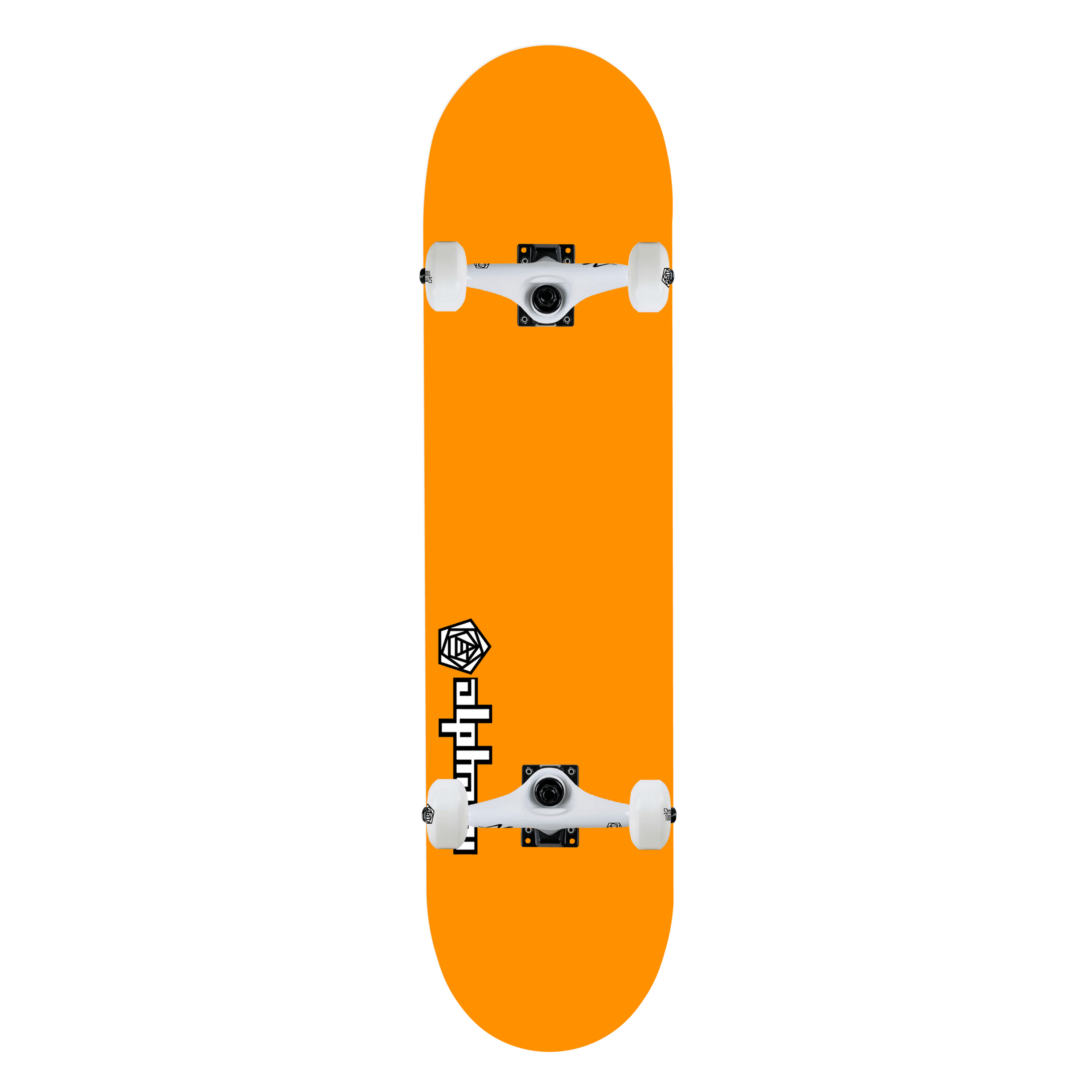 Complete Alpha Fu Mini-Logo Skateboard