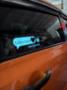 Take Care Light Up Decal