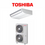 Miniaturbild: TOSHIBA Klimasystem, bestehend aus Deckenkassetten-Innengerät und Außeneinheit.