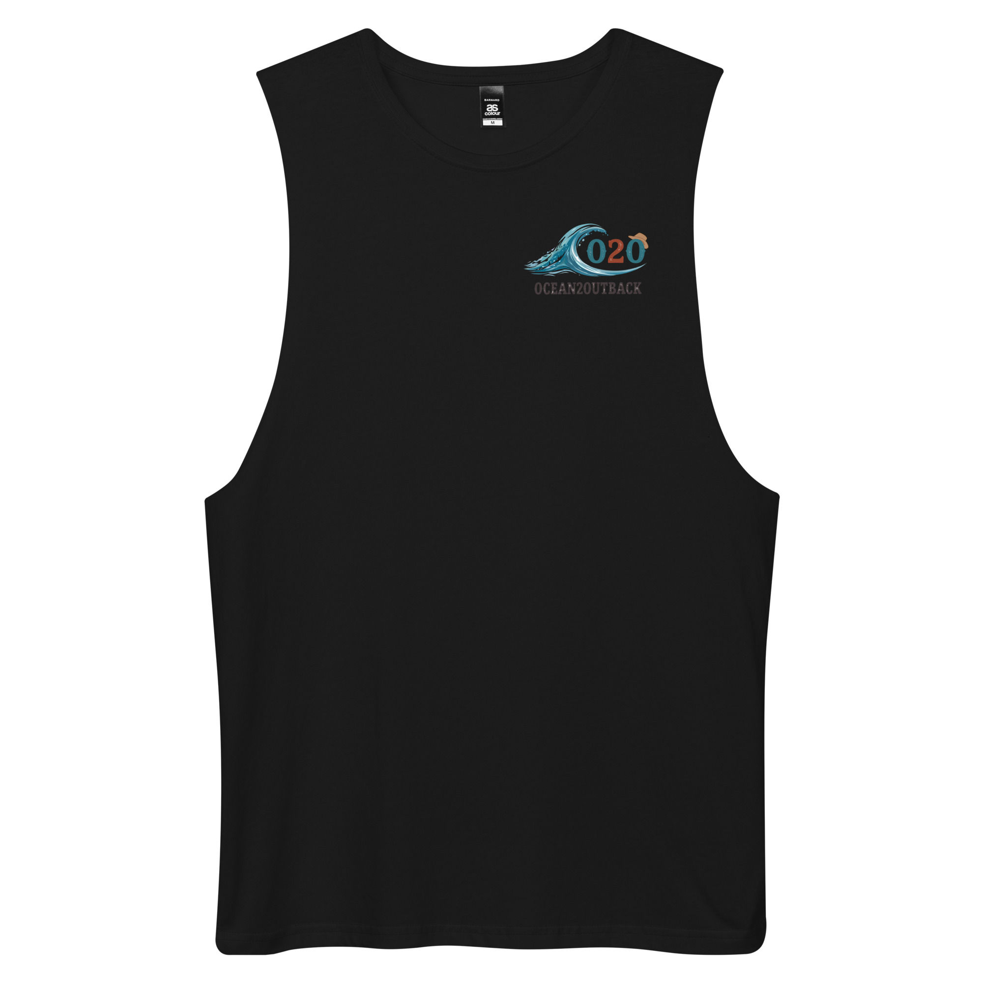 Men’s drop arm tank top