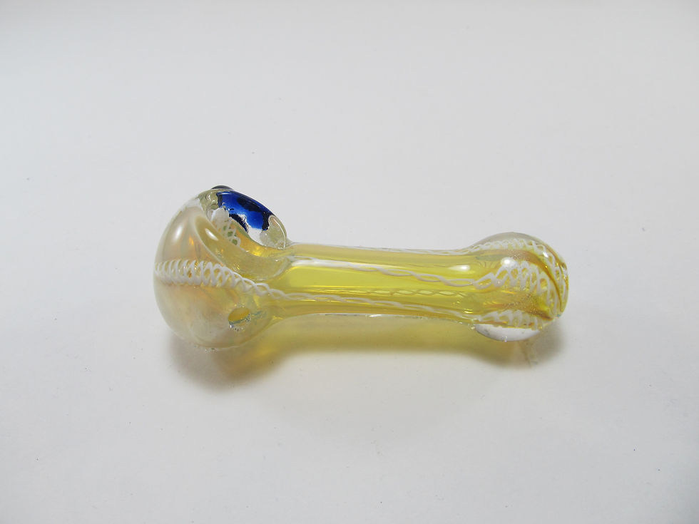 Thumbnail: Blue Knob Yellow Hand Pipe