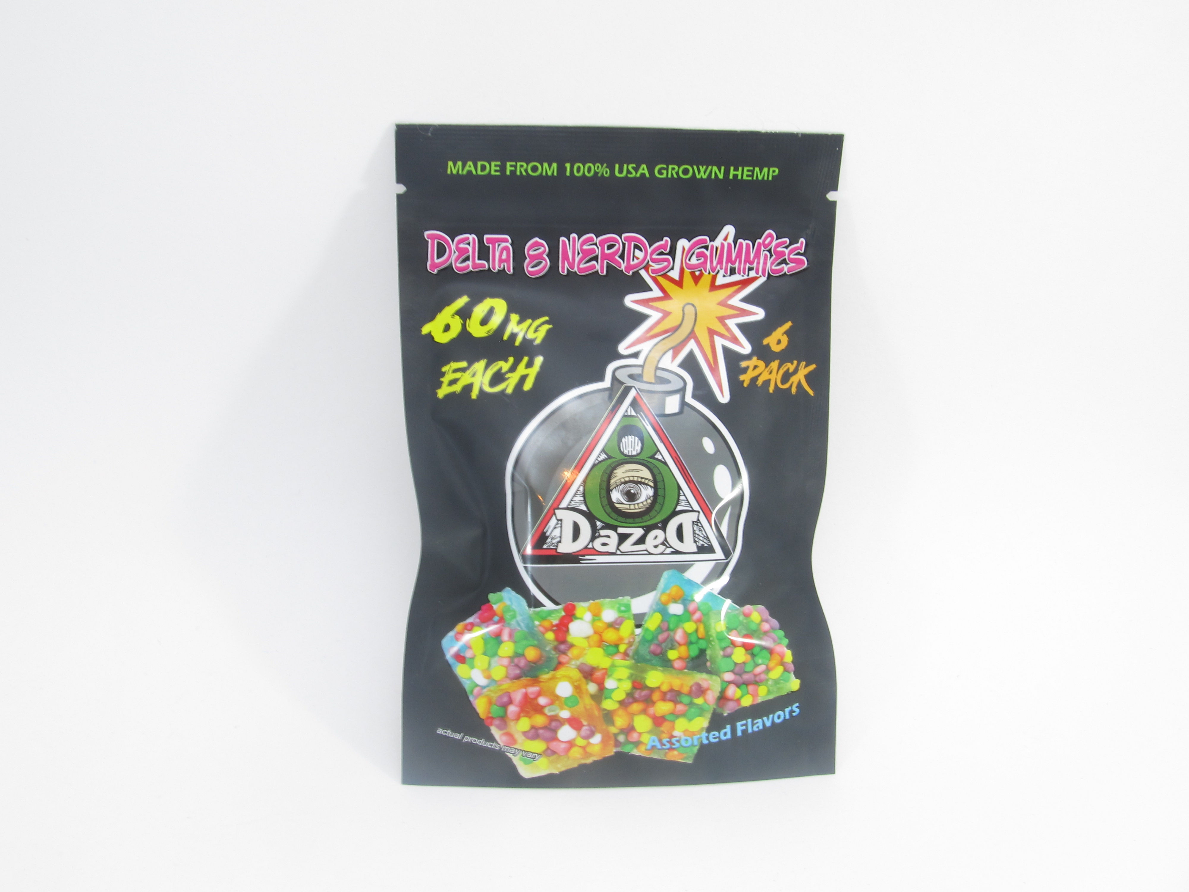 D8 Nerd Gummies 60 mg