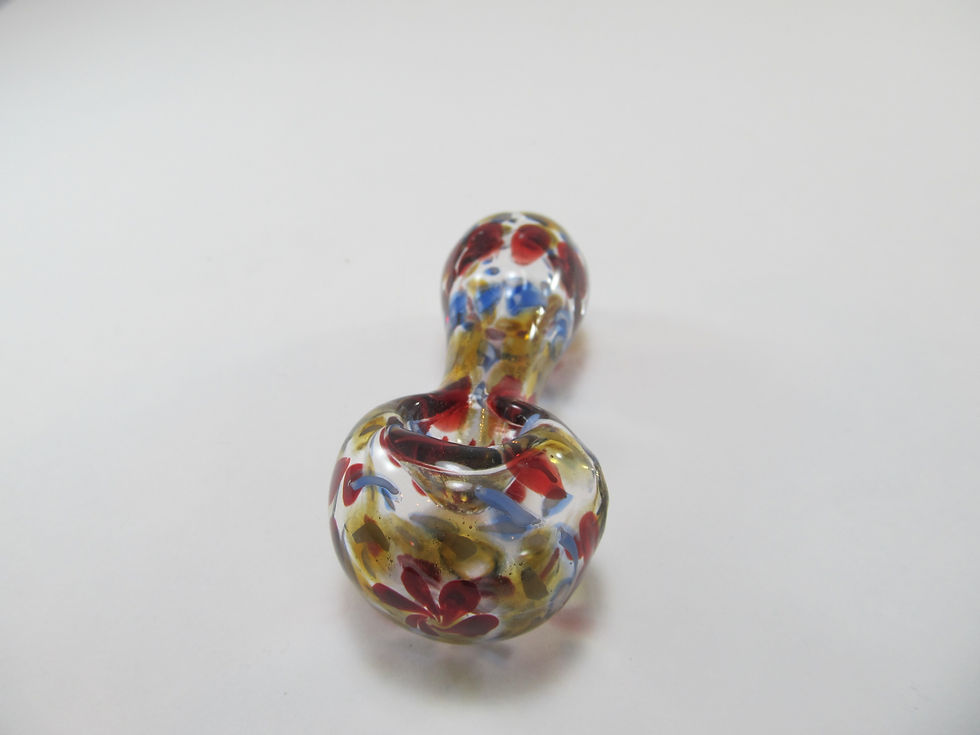 Thumbnail: Rainbow Speckled Hand Pipe