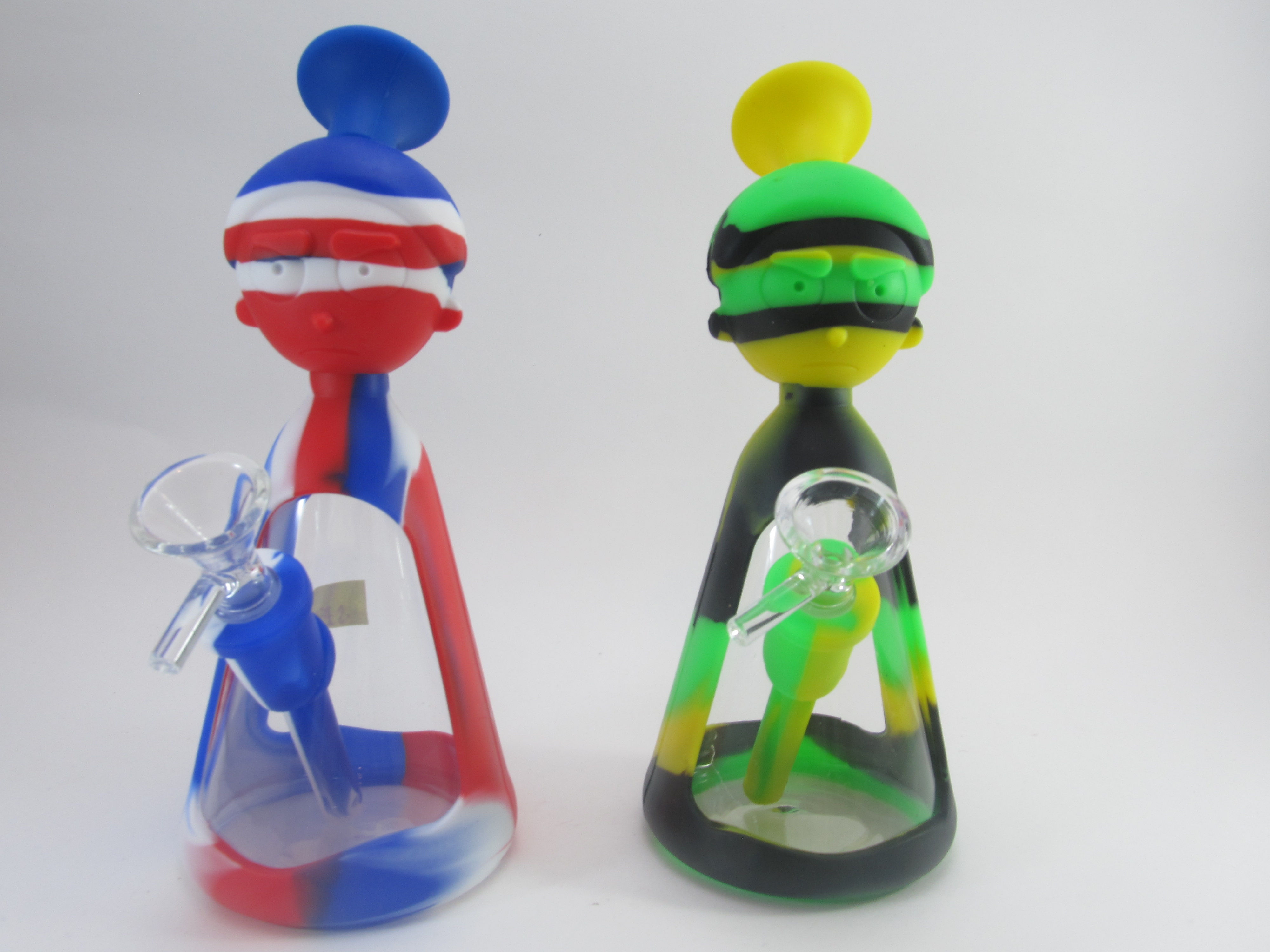 Silicone Rick and Morty Mini Pipe