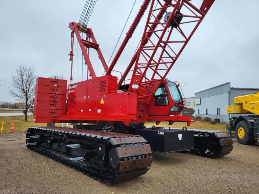 Manitowoc MLC150 Lattice Boom Crawler Crane 165 US Tons