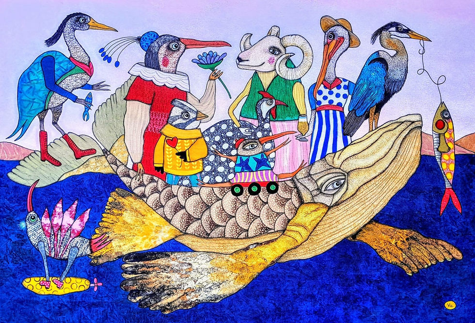 Ballena voladora
by Victoria De La Maza Cueto