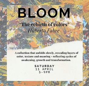 Huberto Fabre Exhibition Bloom Flyer