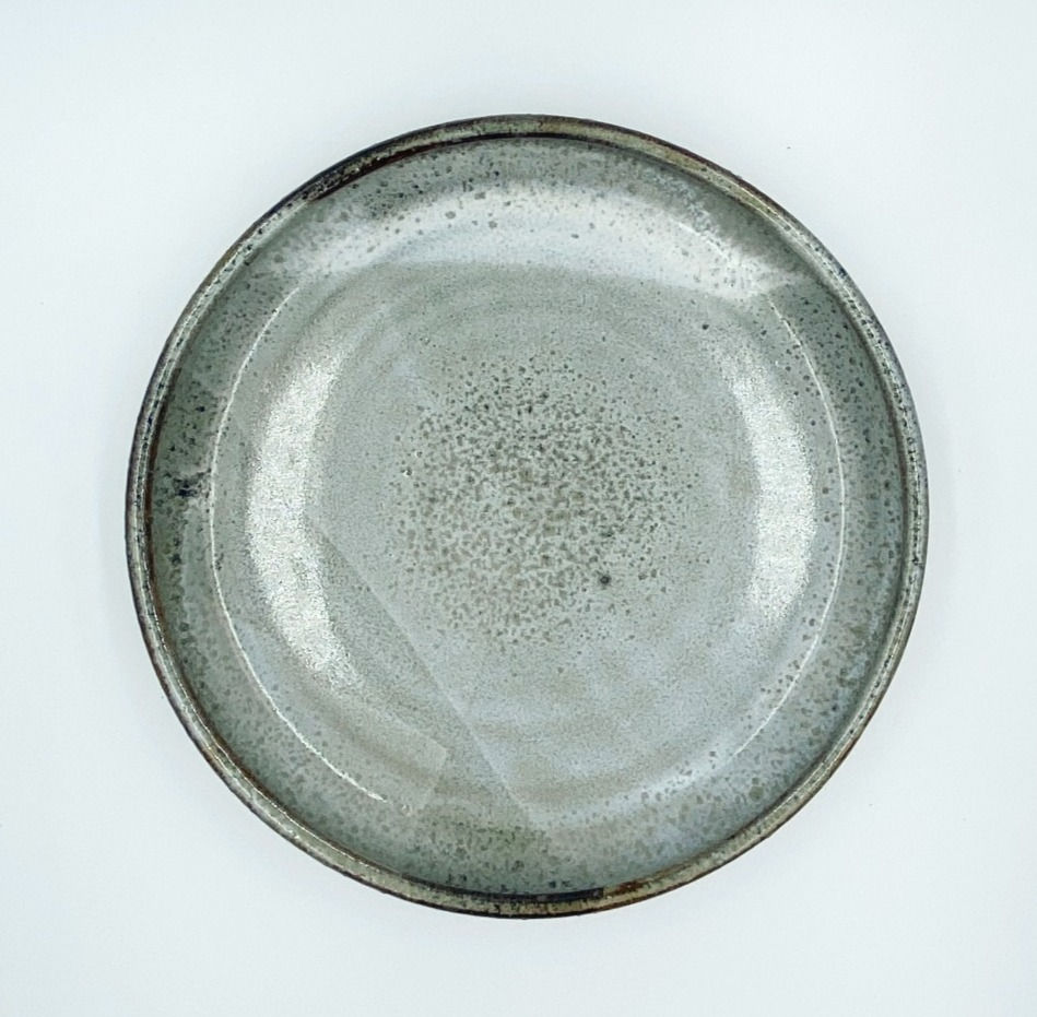 Thumbnail: Light Green Clay Plate view from above