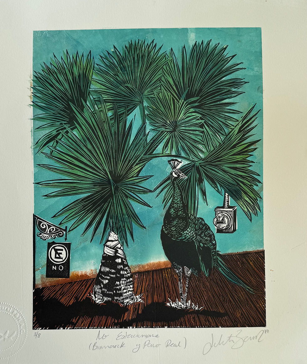 No parking painting