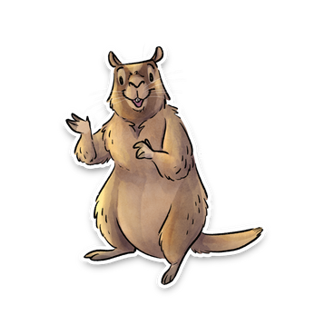 Link to Moran Prairie - Prairie Dogs mascot coloring page