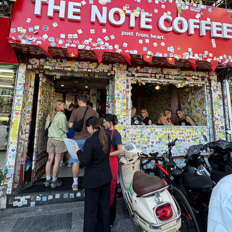 The Note Coffee in Vietnam