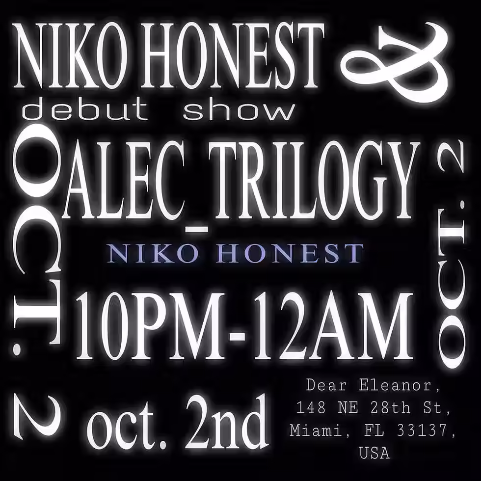 NIKO HONEST DEBUT SHOW