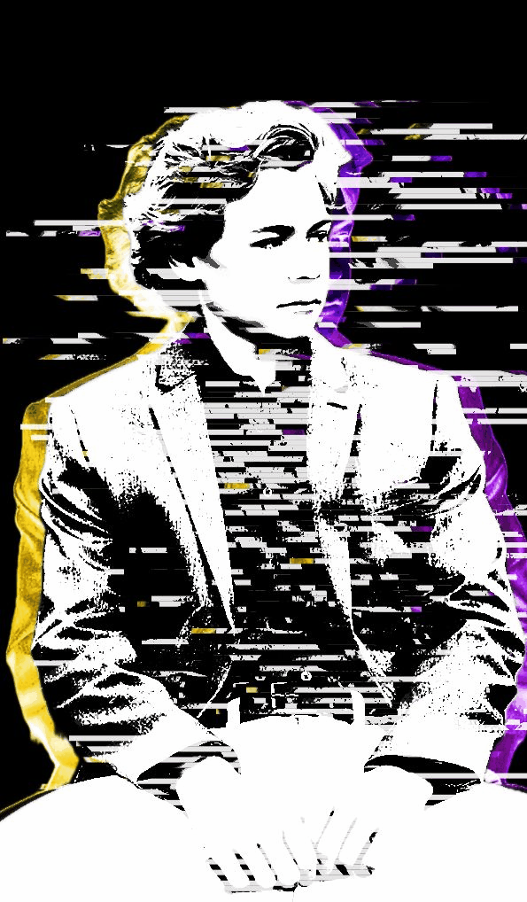 glitched image