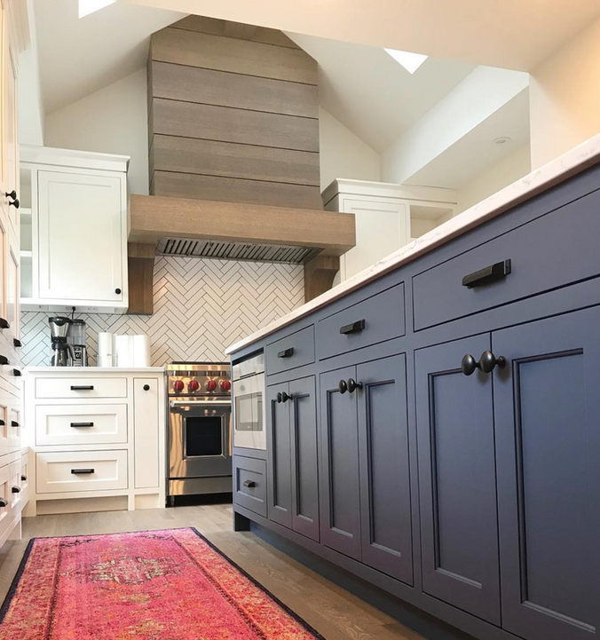 Custom hardwood floors in beautiful home