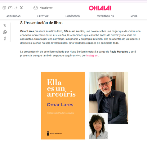 Revista Ohlalá | Pasión booklover: 7 propuestas para amantes de la literatura