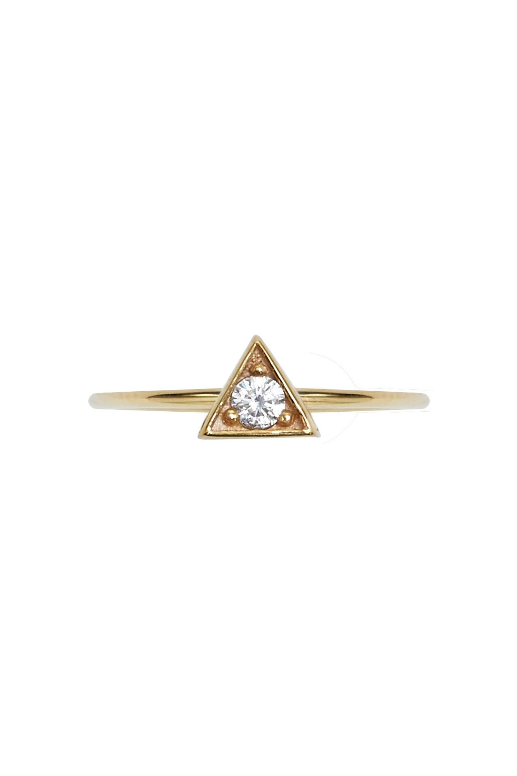 Geo Diamond Ring