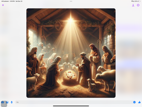 "I asked my dear GP to translate P.P. Ershov's poem 'The Night of Christ's Nativity' into English.