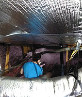 Radiant Barrier Installed