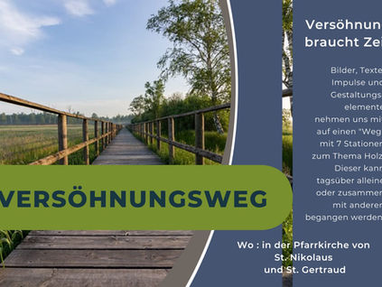 Versöhnungsweg und Fastenaktionen in St. Nikolaus und St. Gertraud