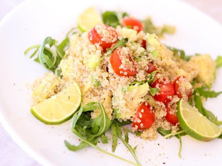 Nutty Quinoa and Lentil Salad
