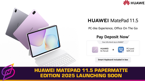 The New HUAWEI MatePad 11.5 PaperMatte Edition 2025 Delivers Flagship Display, PC-Level Productivity, And All-Day Performance