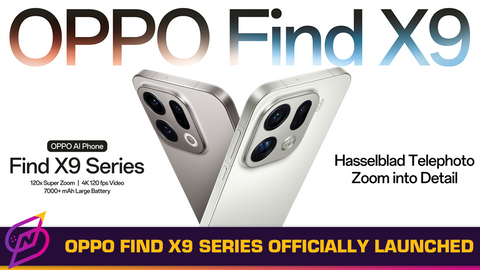 OPPO Find X9 Series Launches Globally,  Redefining Flagship Experience with 200MP  Hasselblad Telephoto, 7000+mAh Battery, Top Tier Performance, and ColorOS 16. 