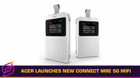 Acer Simplifies Seamless Connectivity with the New Connect M6E 5G Mobile WiFi