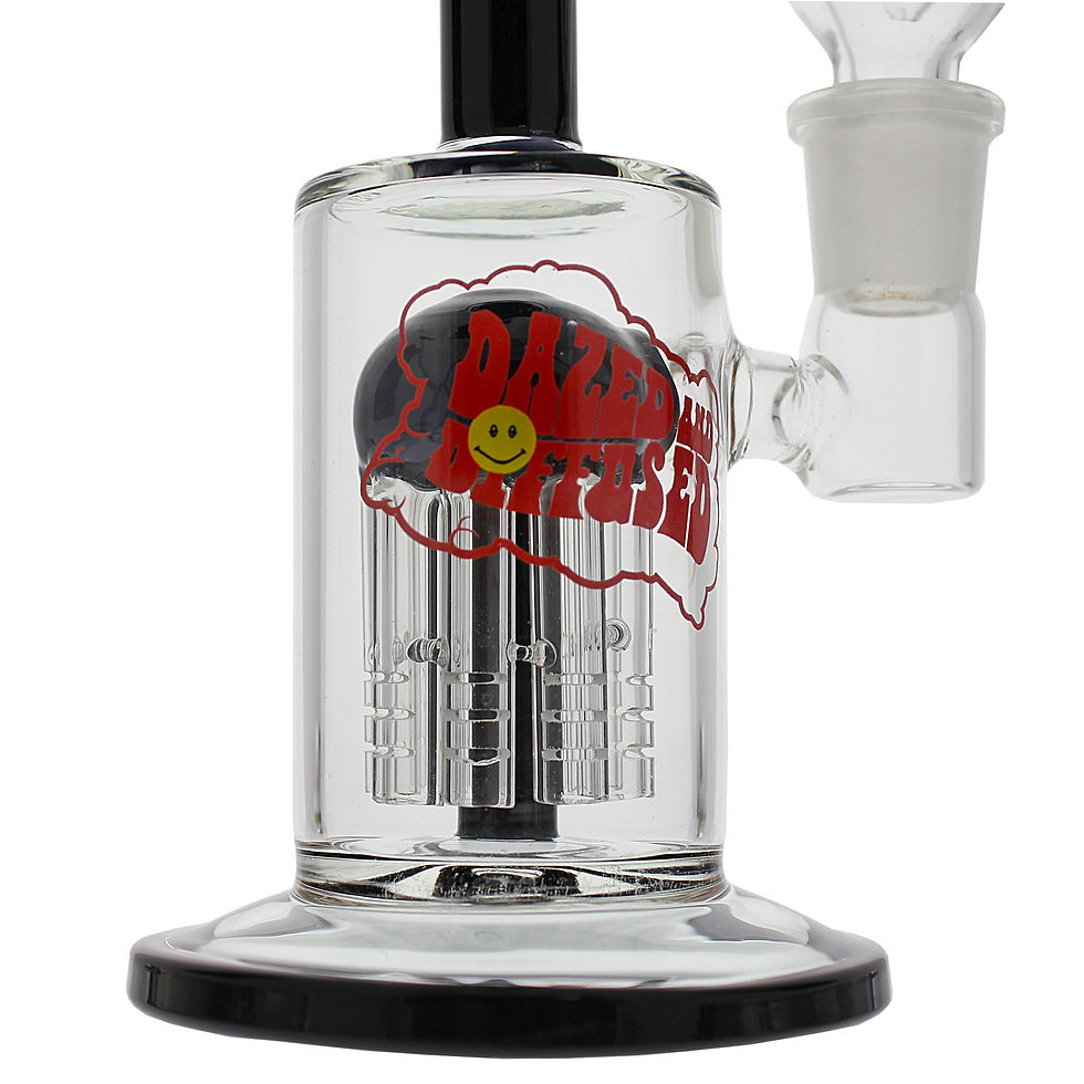 Miniatura: Dazed and Diffused-DD260B Tree Perc Rig Blk Rim V3