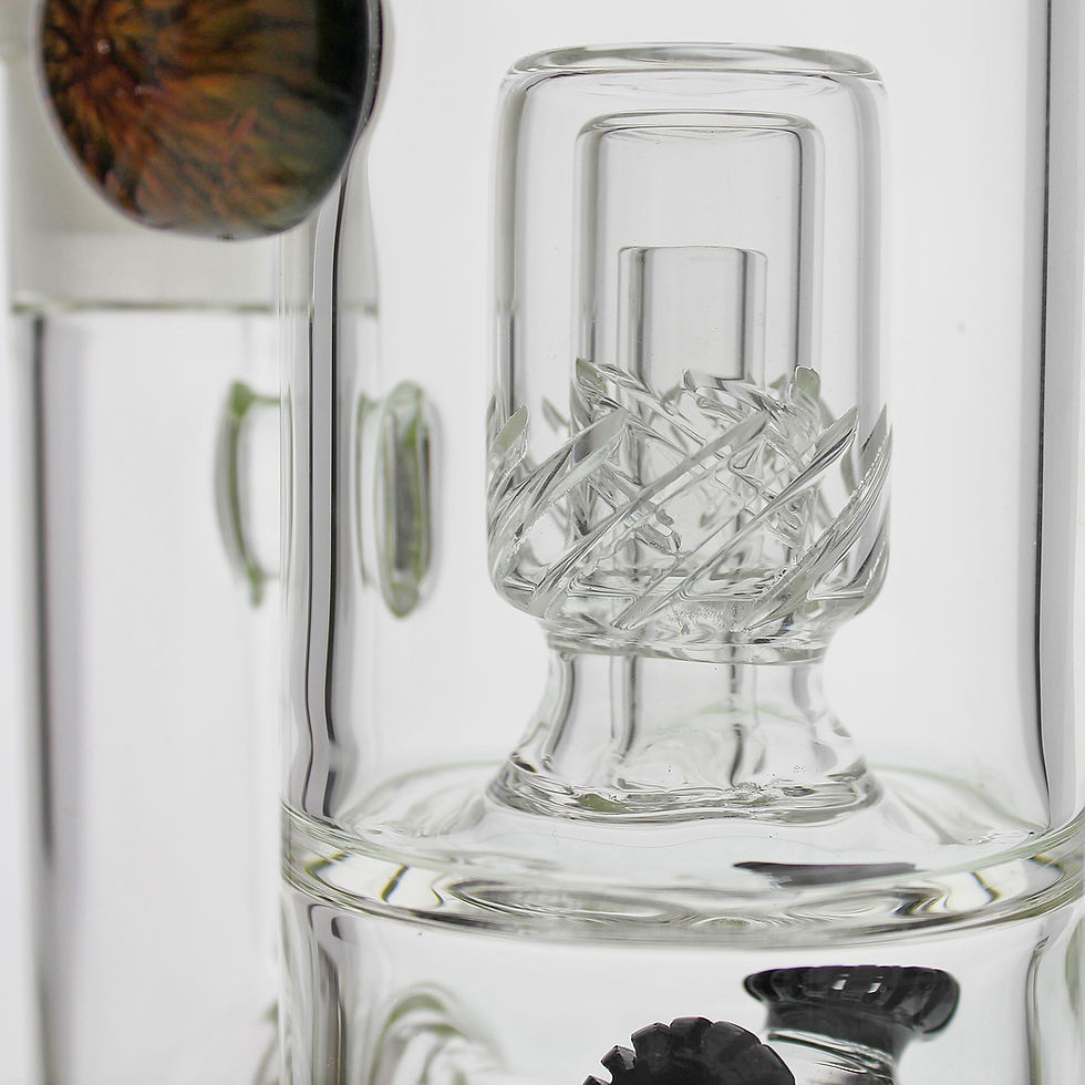 Thumbnail: Cream Glass-CR019- Sprocket B
