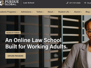 e lack of public transparency about the law school's finances.  Are Indiana's taxpayers subsidizing a California-based, on-line law school?