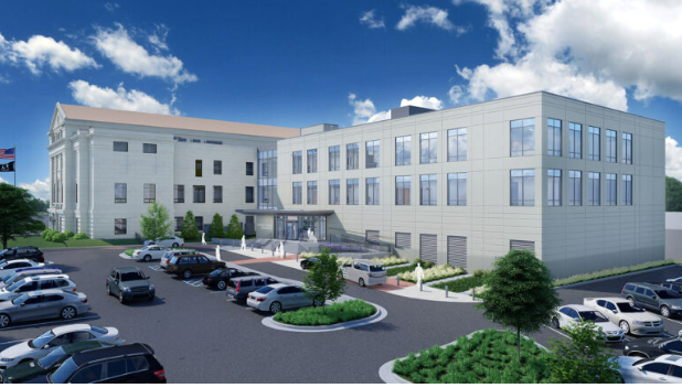 LaPorte County's 3 yr. old New Courthouse in Michigan City. It seems we are still paying for it.