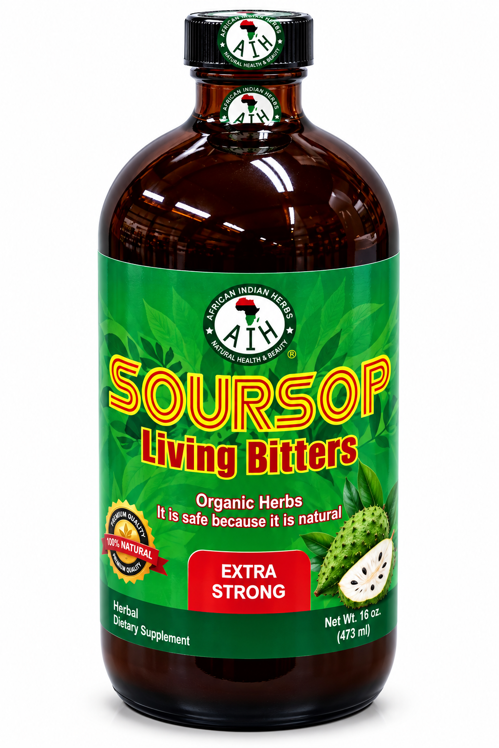 Soursop Living Bitters - Extra Strong