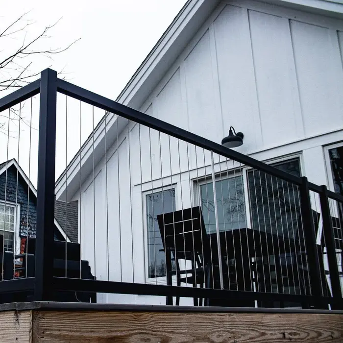 316T Vertical Aluminum Cable Railing