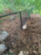 5ft high BLACK VINYL COATED CHAIN LINK