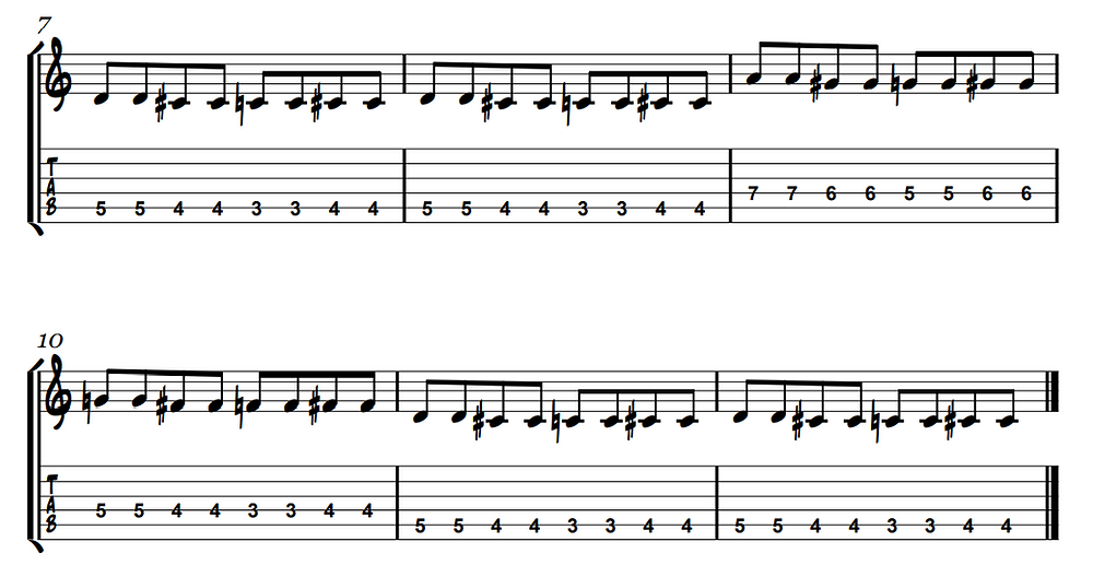Batman Guitar Picking Exercise Part 2