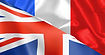 UP English School France Drapeau français-anglais