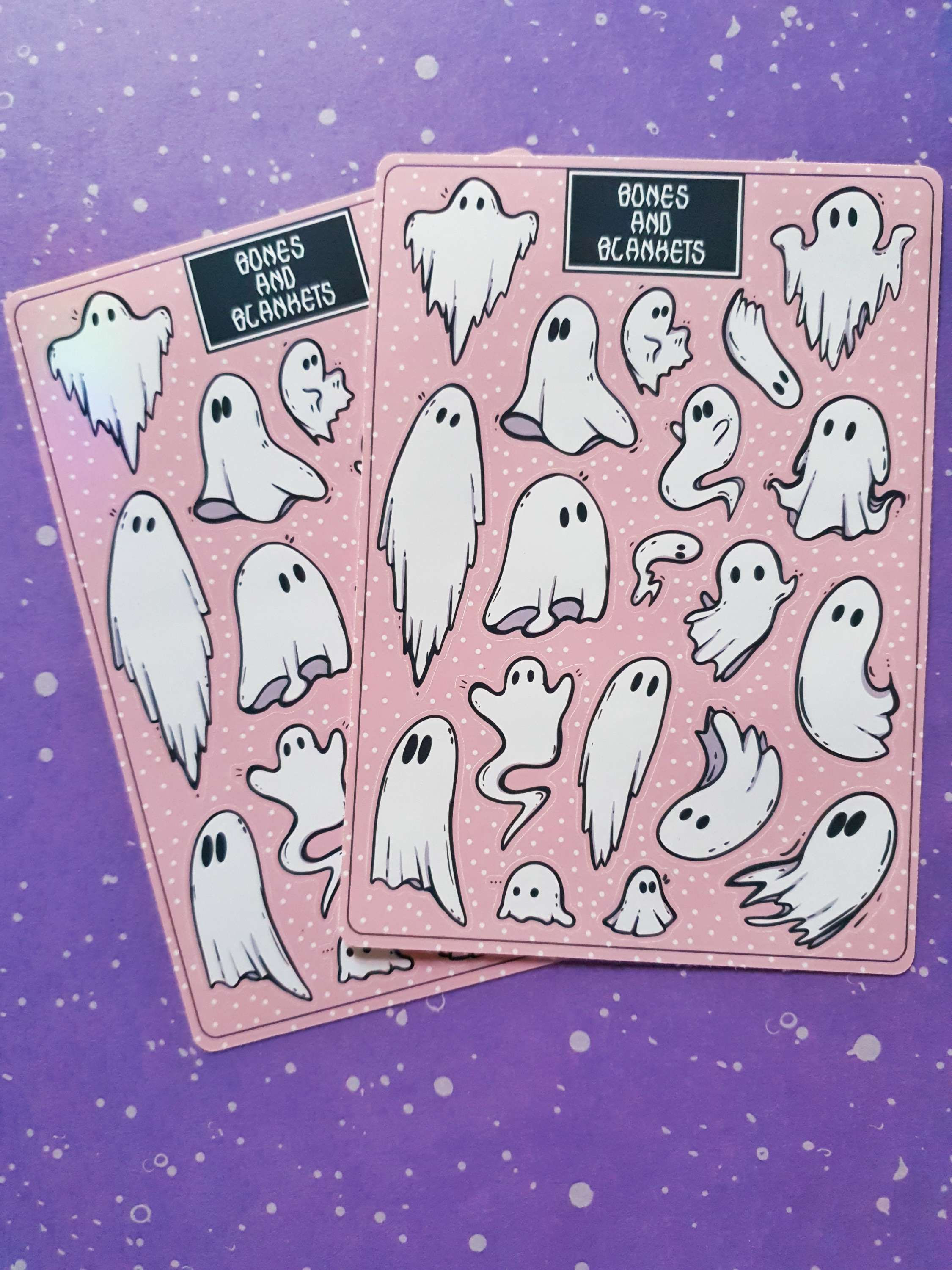 Ghosts Sticker Sheet