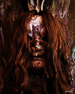 Indigenous Mask 3 by Indigenous artist Mohan